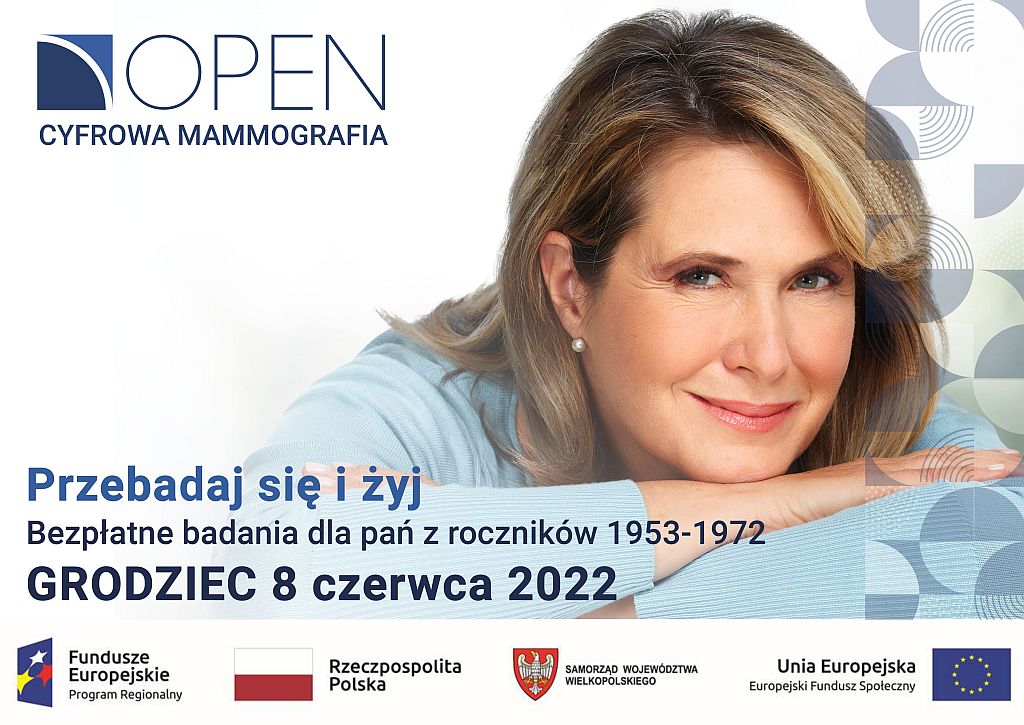CYFROWA MAMMOGRAFIA - 08.06.2022 r. - plakat