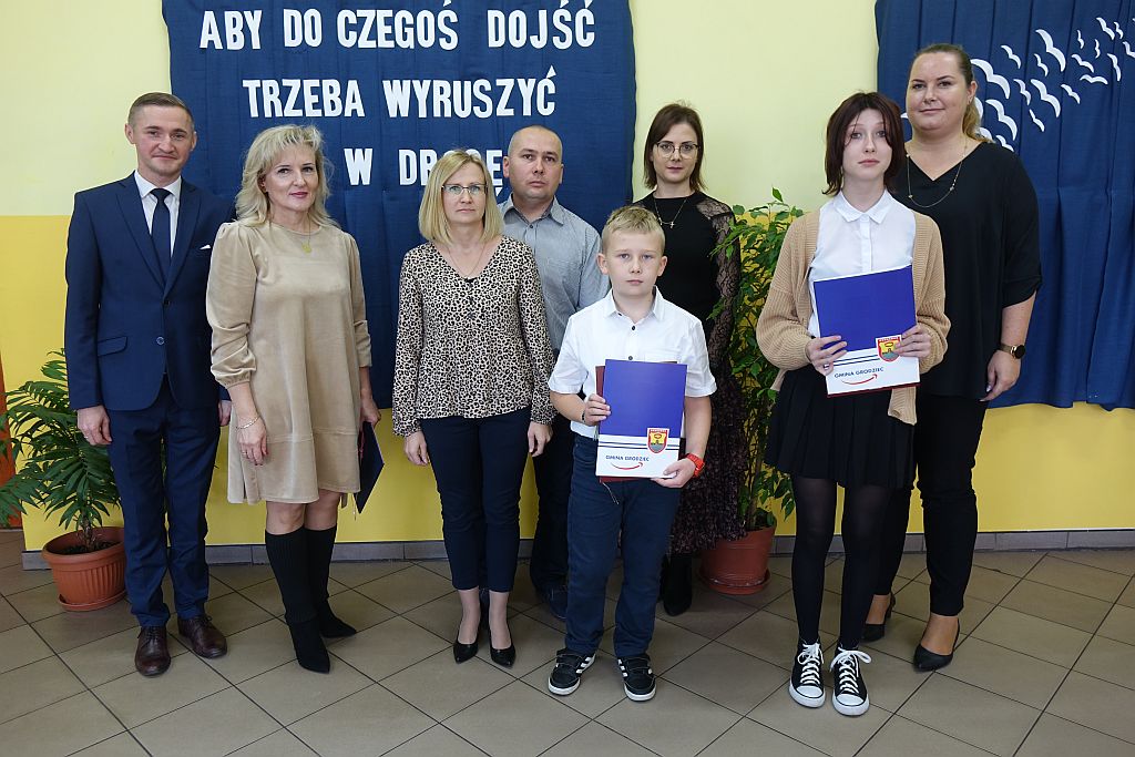 NAJLEPSI Z NAJLEPSZYCH Z NAGRODAMI WÓJTA GMINY GRODZIEC! - zdjęcie 3