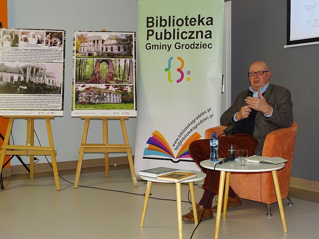  Michał Kwilecki – potomek rodu Kwileckich w grodzieckiej bibliotece! - zdjęcie 1