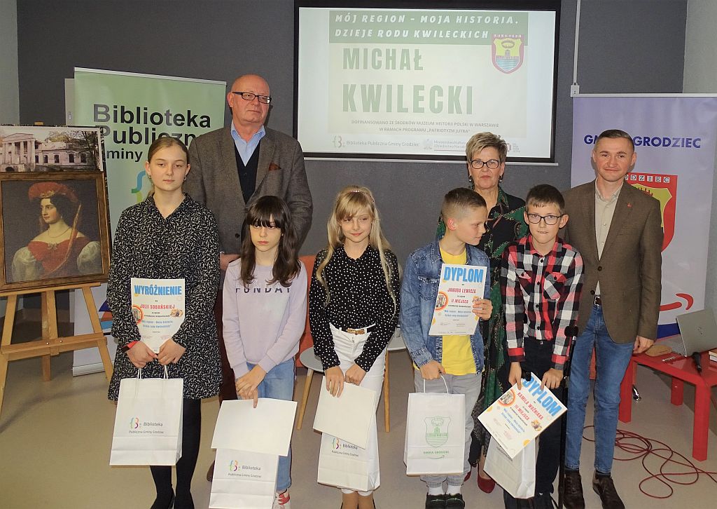  Michał Kwilecki – potomek rodu Kwileckich w grodzieckiej bibliotece! - zdjęcie 2