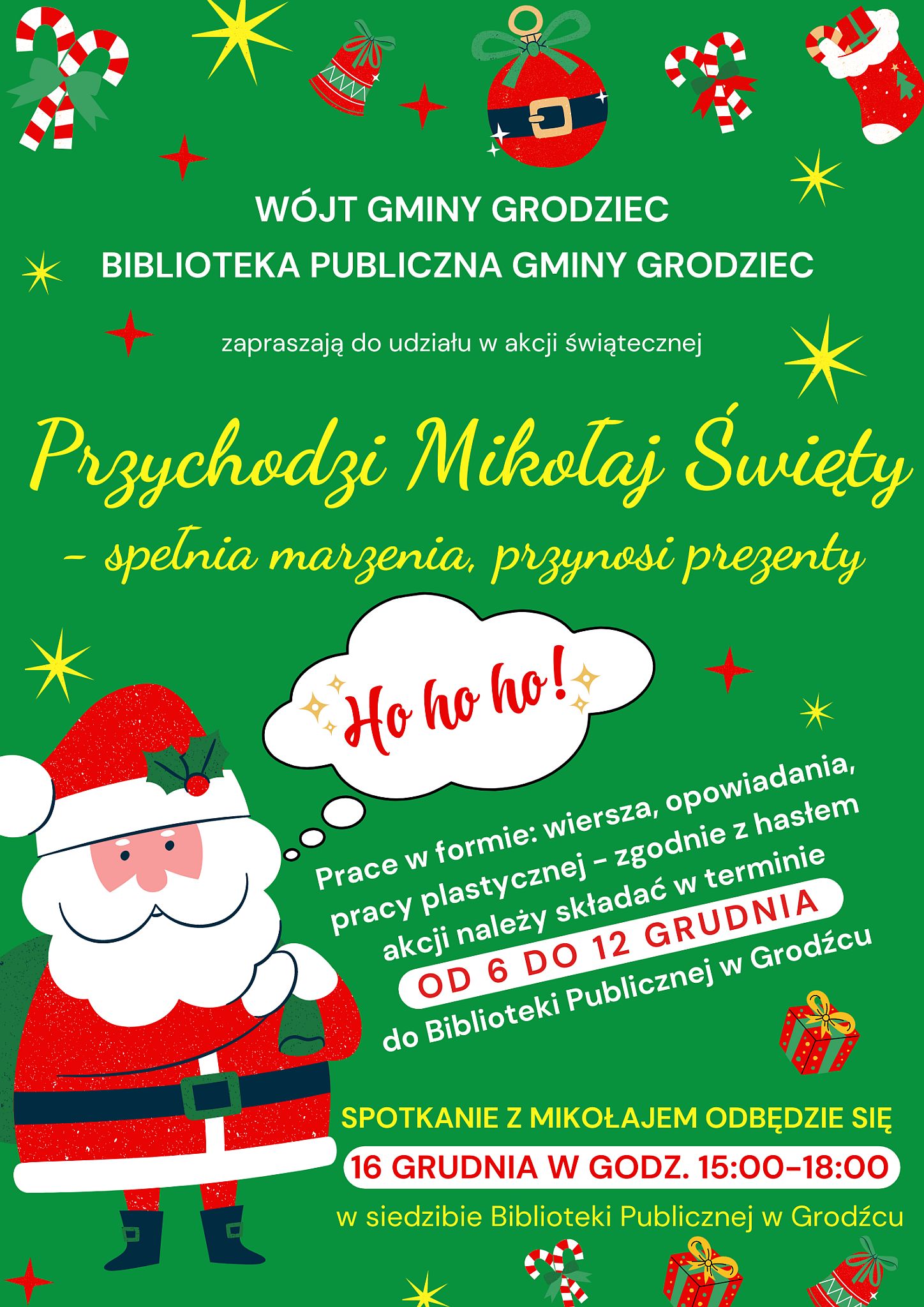 Akcja świąteczna - plakat