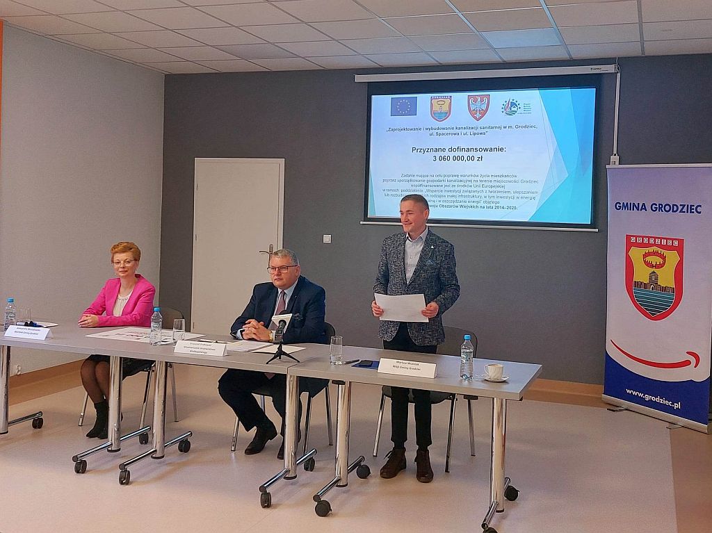Kolejna inwestycja z zakresu gospodarki wodno-ściekowej z dofinasowaniem unijnym w Gminie Grodziec - zdjęcie 3