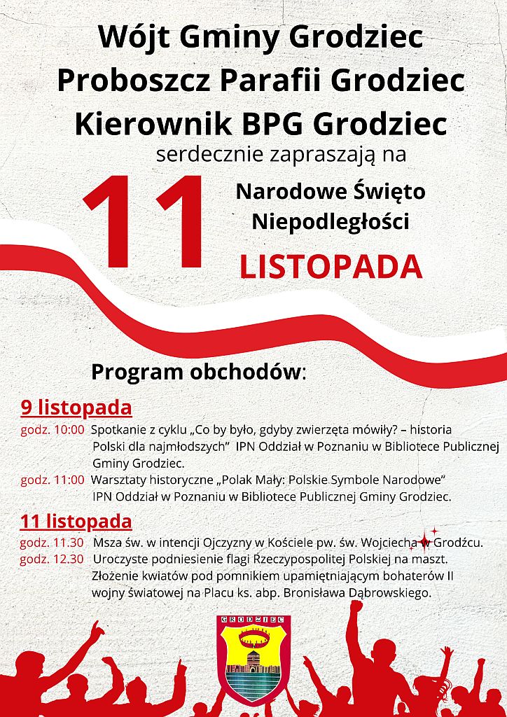 Narodowe Święto Niepodległości 2023 - plakat