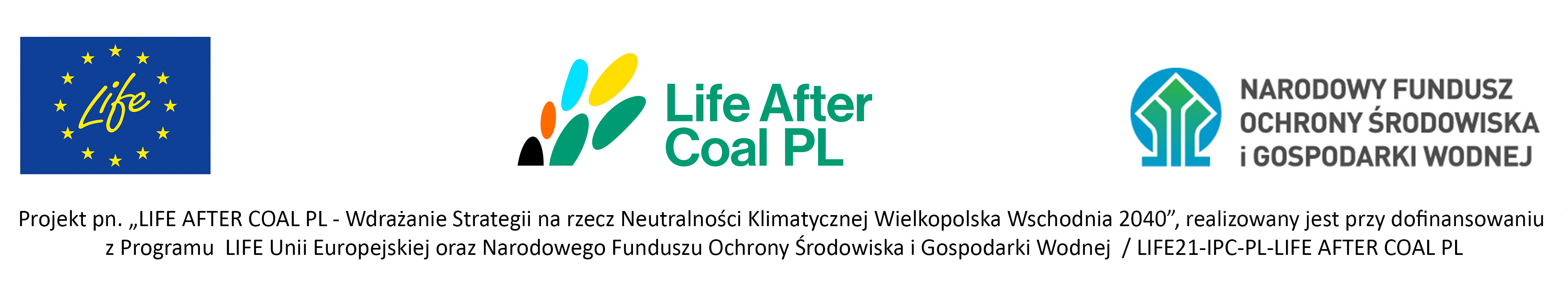 Punkt Informacyjny Programu LIFE AFTER COAL PL 31.08.2024 r. - logo