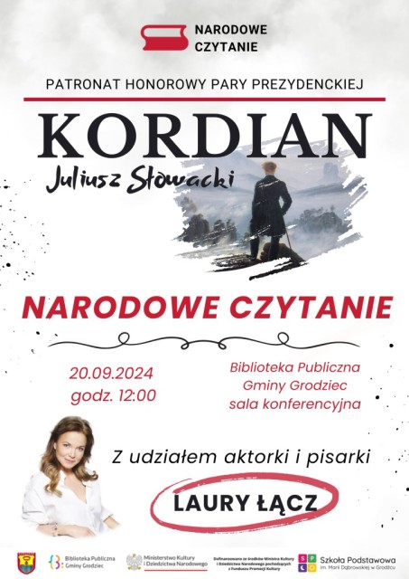 Narodowe Czytanie 2024 - plakat