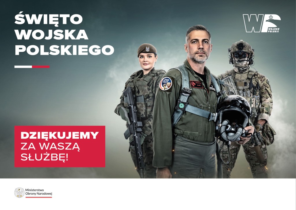 13 sierpnia - Święto Wojska Polskiego - plakat